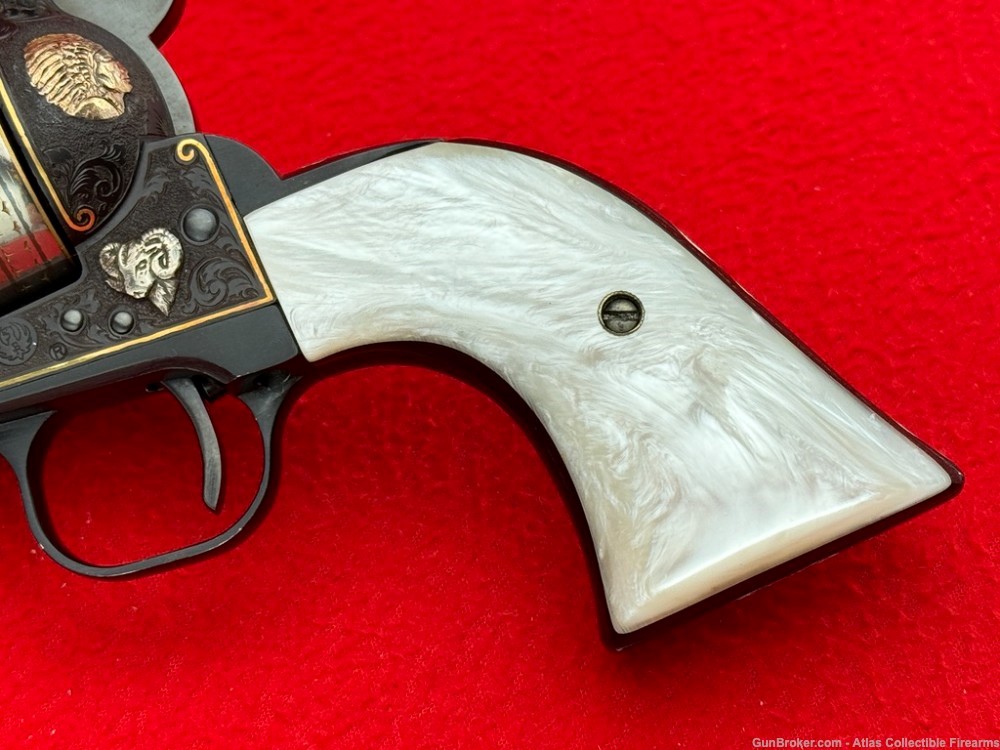 1966 Ruger Blackhawk 6 1/2" .41 Magnum |*MASTER ENGRAVED & GOLD INLAY*|-img-7