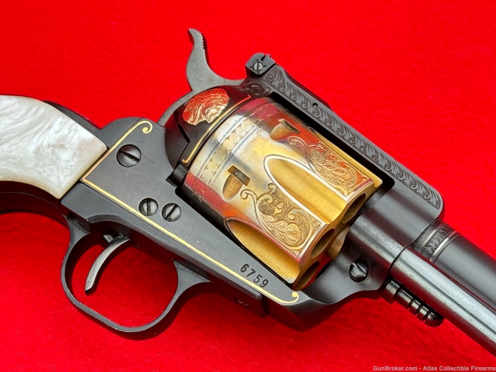 1966 Ruger Blackhawk 6 1/2" .41 Magnum |*MASTER ENGRAVED & GOLD INLAY*|-img-12