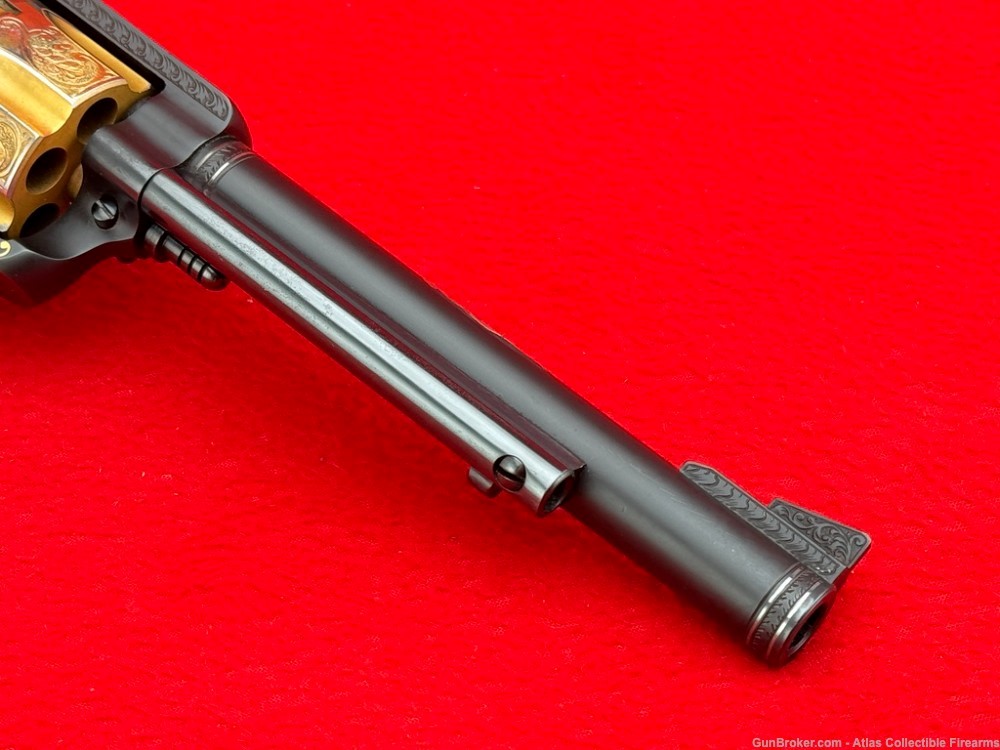 1966 Ruger Blackhawk 6 1/2" .41 Magnum |*MASTER ENGRAVED & GOLD INLAY*|-img-9