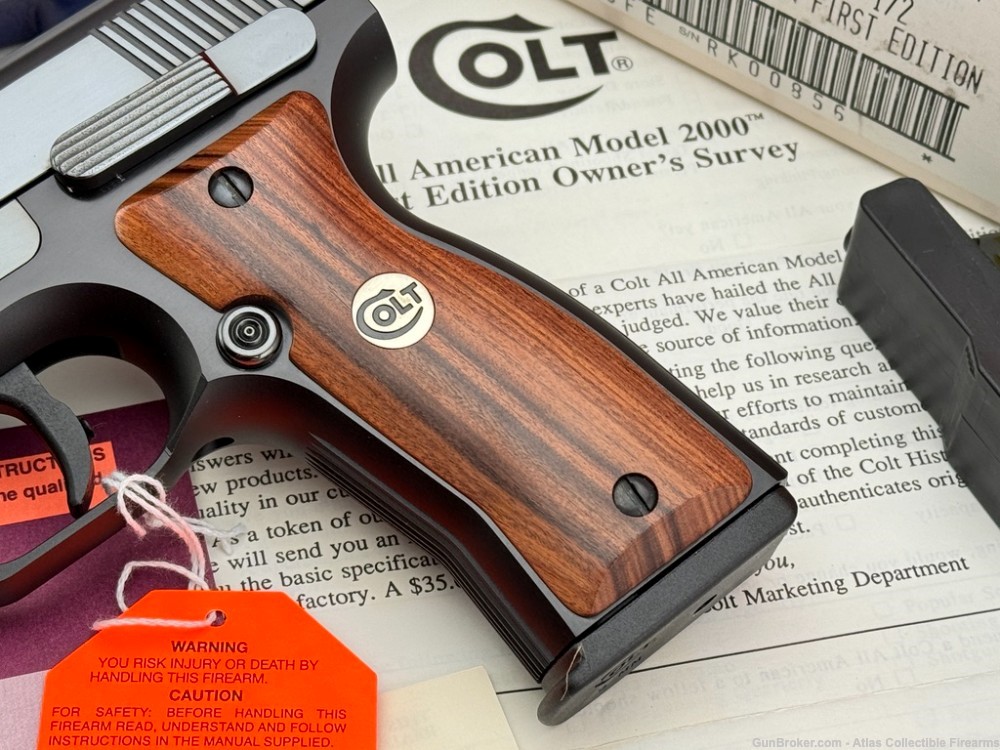 Rarely Seen 1992 Colt All American 9mm Blue |*RARE FIRST EDITION*| 100% NIB-img-5