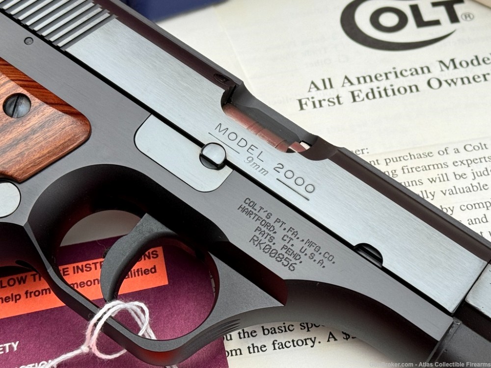 Rarely Seen 1992 Colt All American 9mm Blue |*RARE FIRST EDITION*| 100% NIB-img-8