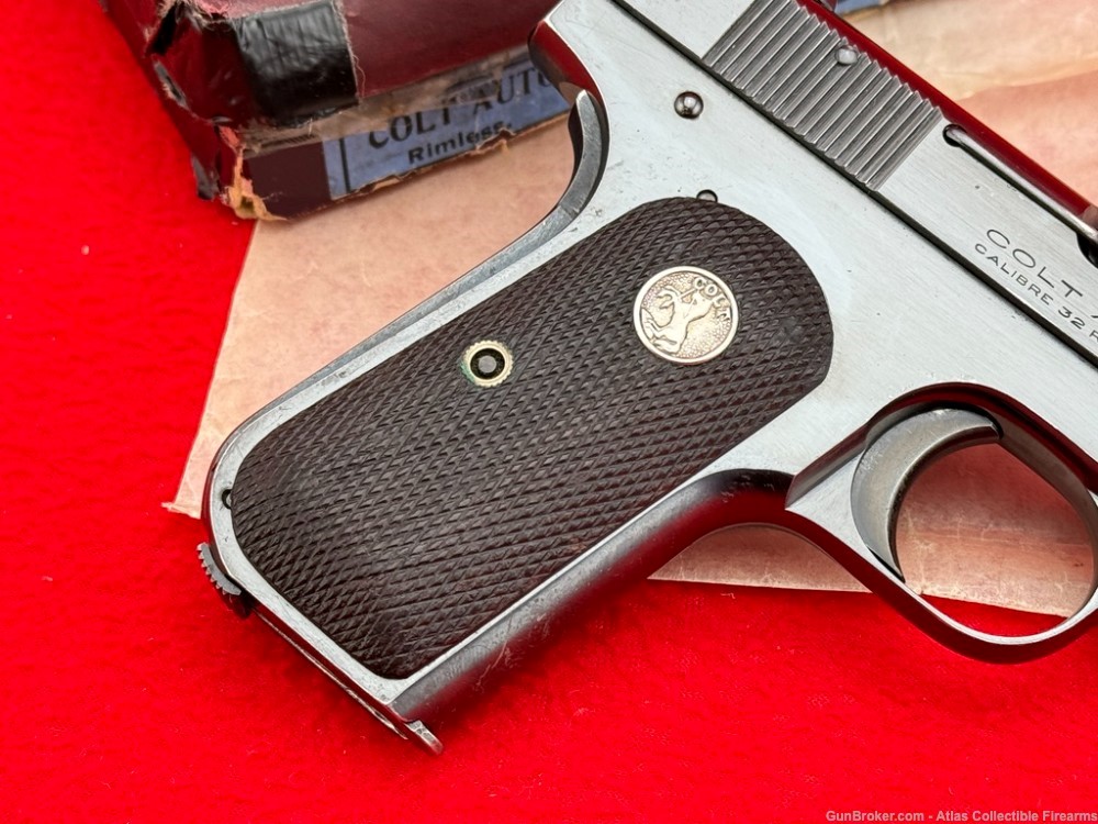 VERY FINE 1928 Colt 1903 Pocket Hammerless 32 ACP |*ALL ORIGINAL - PREWAR*|-img-10