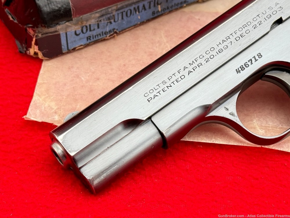 VERY FINE 1928 Colt 1903 Pocket Hammerless 32 ACP |*ALL ORIGINAL - PREWAR*|-img-2