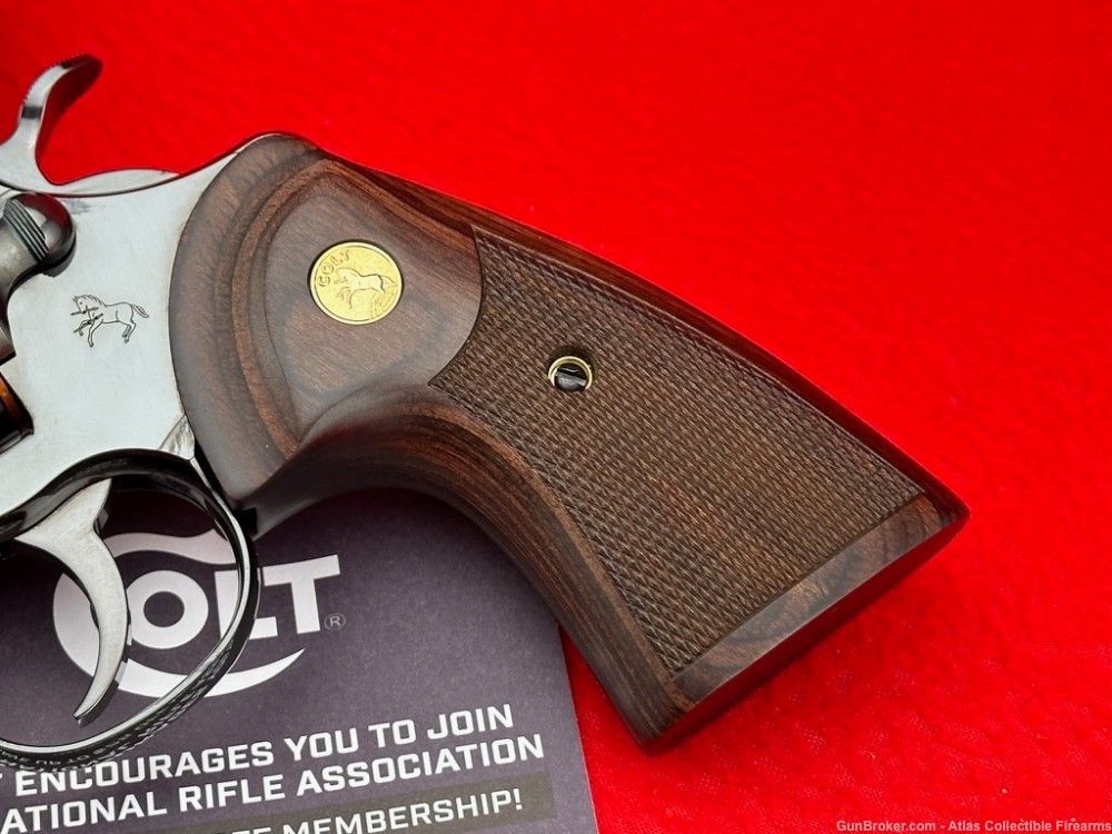 2023 Colt Python 6" Polished Blue 357 Magnum - Complete NIB!-img-4
