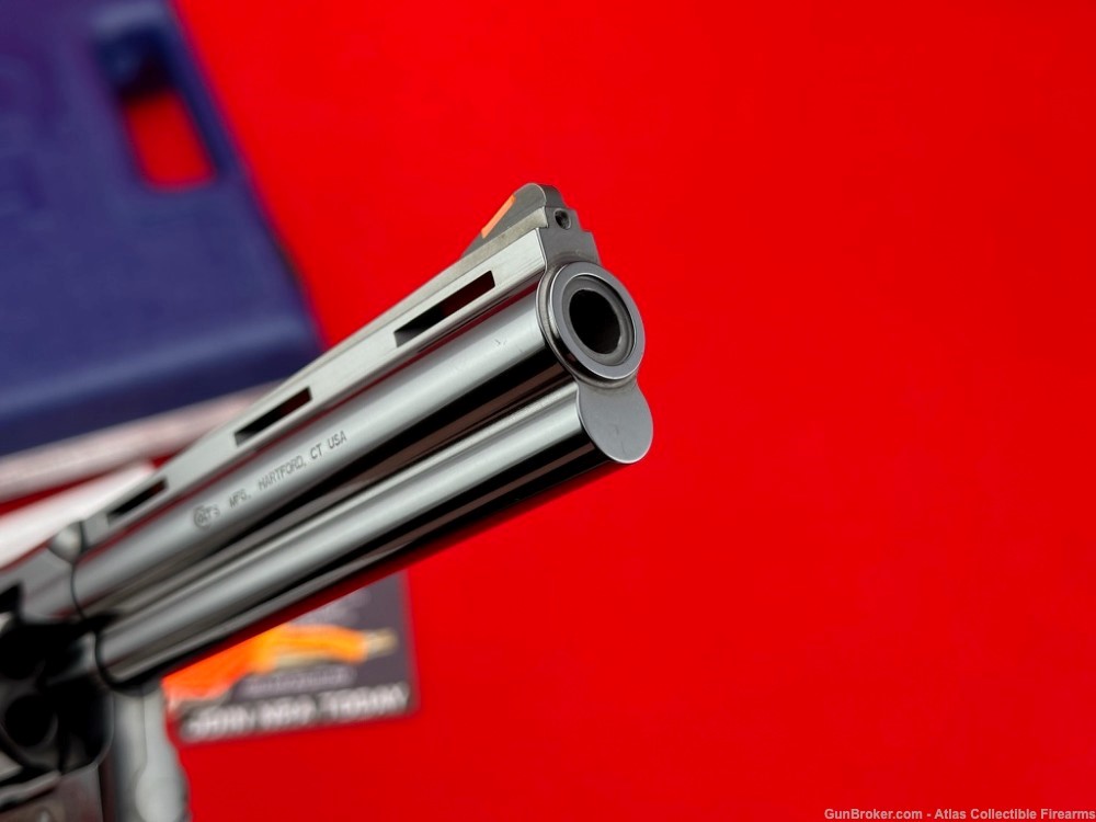 2023 Colt Python 6" Polished Blue 357 Magnum - Complete NIB!-img-12