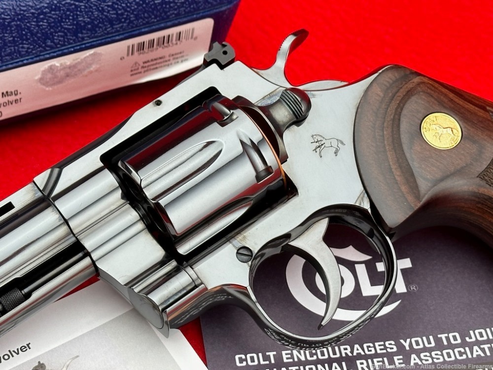 2023 Colt Python 6" Polished Blue 357 Magnum - Complete NIB!-img-3