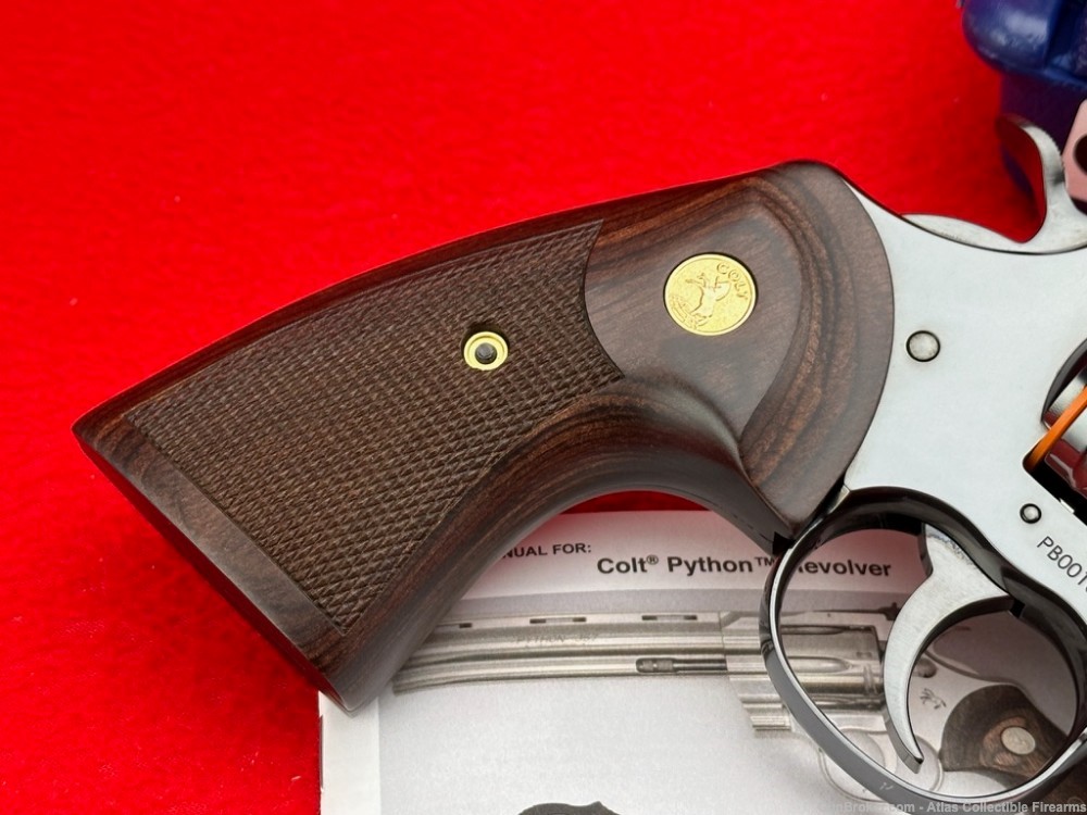 2023 Colt Python 6" Polished Blue 357 Magnum - Complete NIB!-img-8