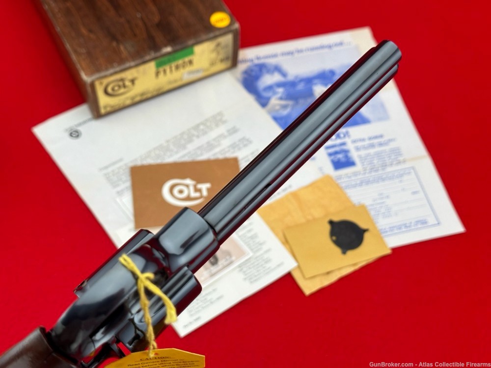 MINT 1975 Colt Python 6" 357 Magnum |*FACTORY DELUXE ROYAL BLUE*| ANIB!-img-16