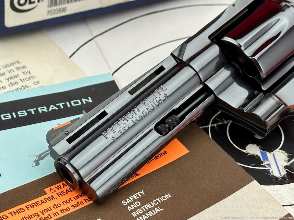 Custom Shop 1999 Colt Python Elite 4" 357 Magnum |*DELUXE ROYAL BLUE*|-img-2