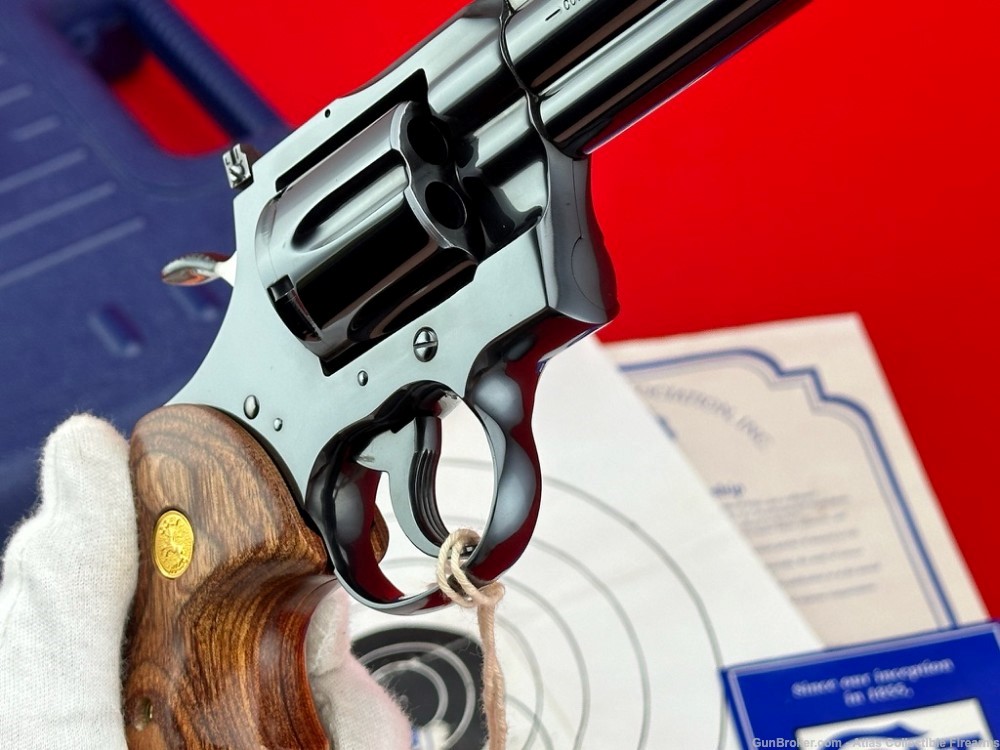 Custom Shop 1999 Colt Python Elite 4" 357 Magnum |*DELUXE ROYAL BLUE*|-img-16
