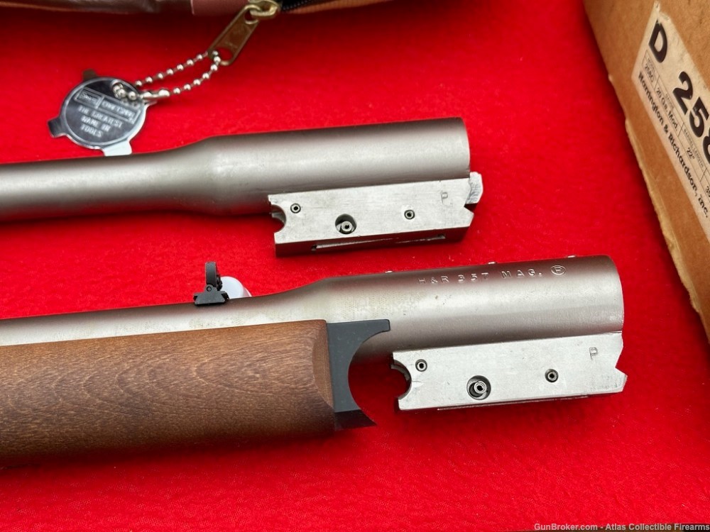 Scarce Harrington & Richardson H&R "Handy Gun II" 20GA / 357 MAG 22" COMBO-img-8