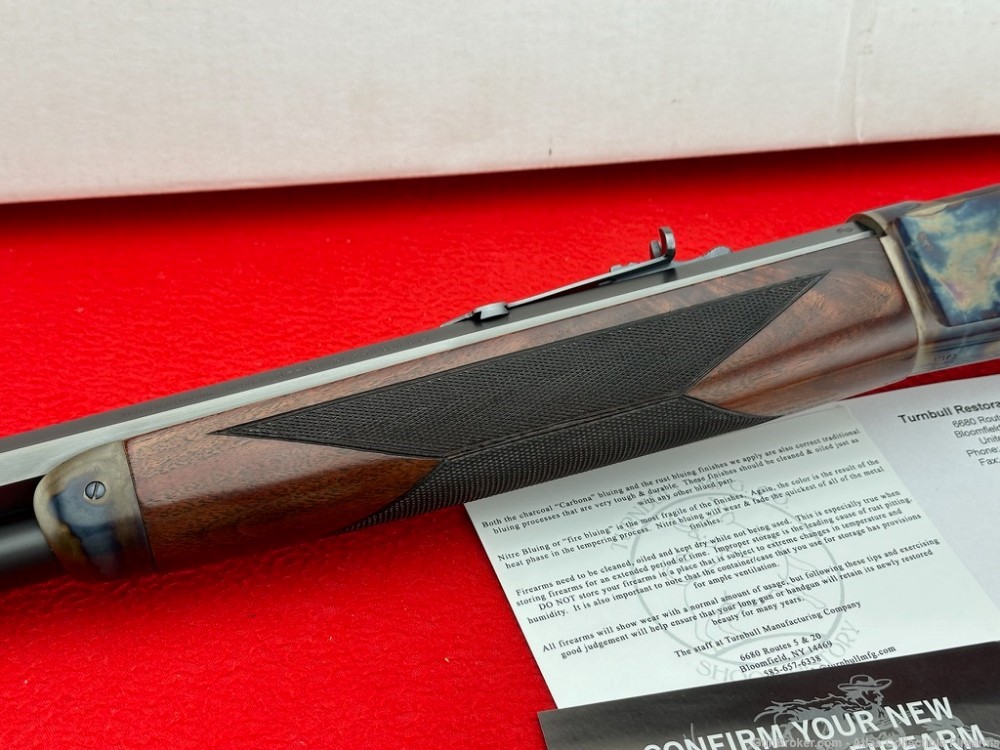 Winchester 1886 Deluxe Lever Action 45-70 *TURNBULL CASE COLOR* SN#195 NIB!-img-5