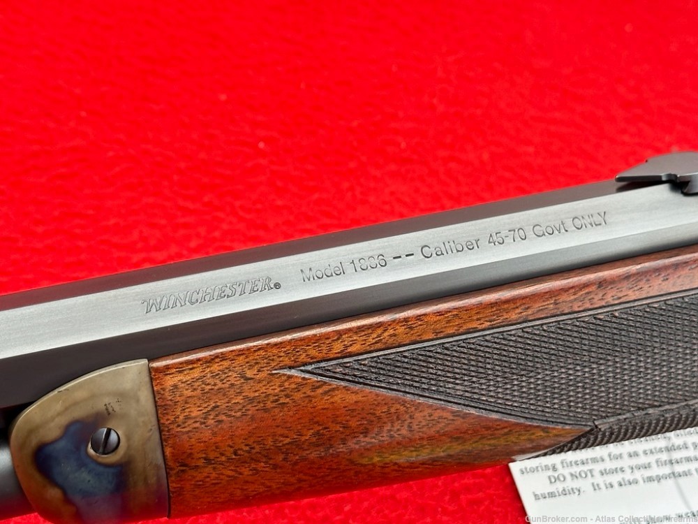 Winchester 1886 Deluxe Lever Action 45-70 *TURNBULL CASE COLOR* SN#195 NIB!-img-10