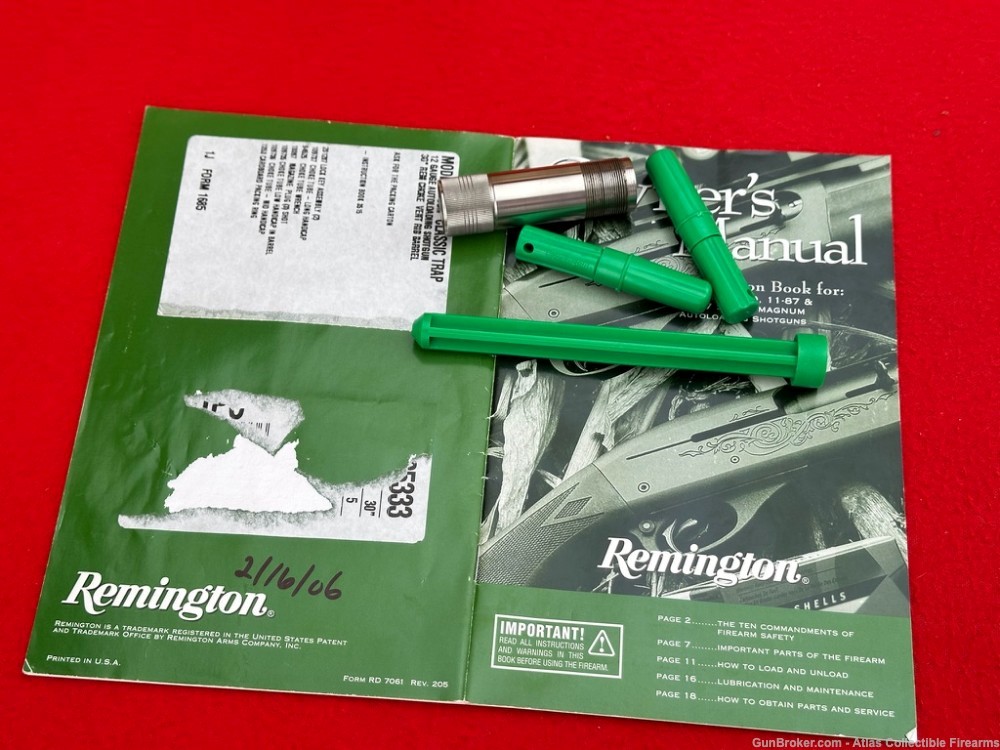 Mint 2005 Remington 1100 "Classic Trap" 12 GA 30" |*FACTORY ENGRAVED*| NIB!-img-42