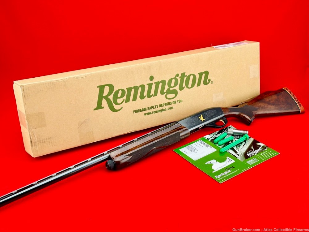 Mint 2005 Remington 1100 "Classic Trap" 12 GA 30" |*FACTORY ENGRAVED*| NIB!-img-2