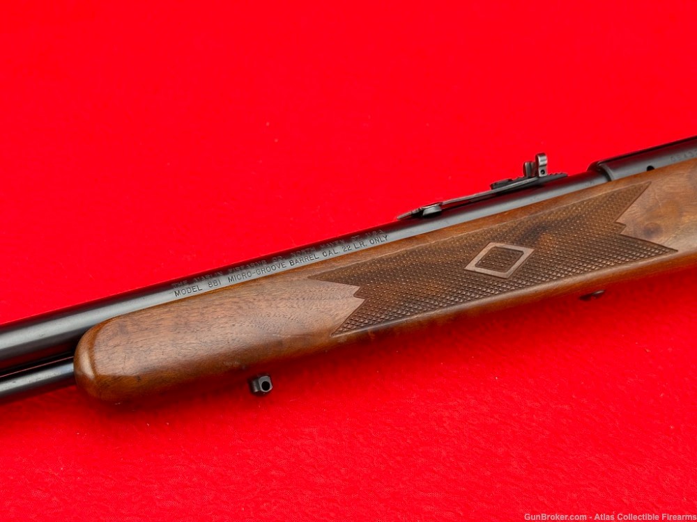Marlin Model 881 "Micro-Groove" Bolt Action Rifle .22 LR Blue 22"-img-4