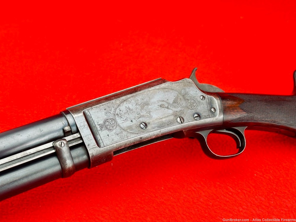 FINE Marlin 1898 Deluxe 12 GA Shotgun 30" |*FACTORY GRADE "C" ENGRAVED*|-img-2