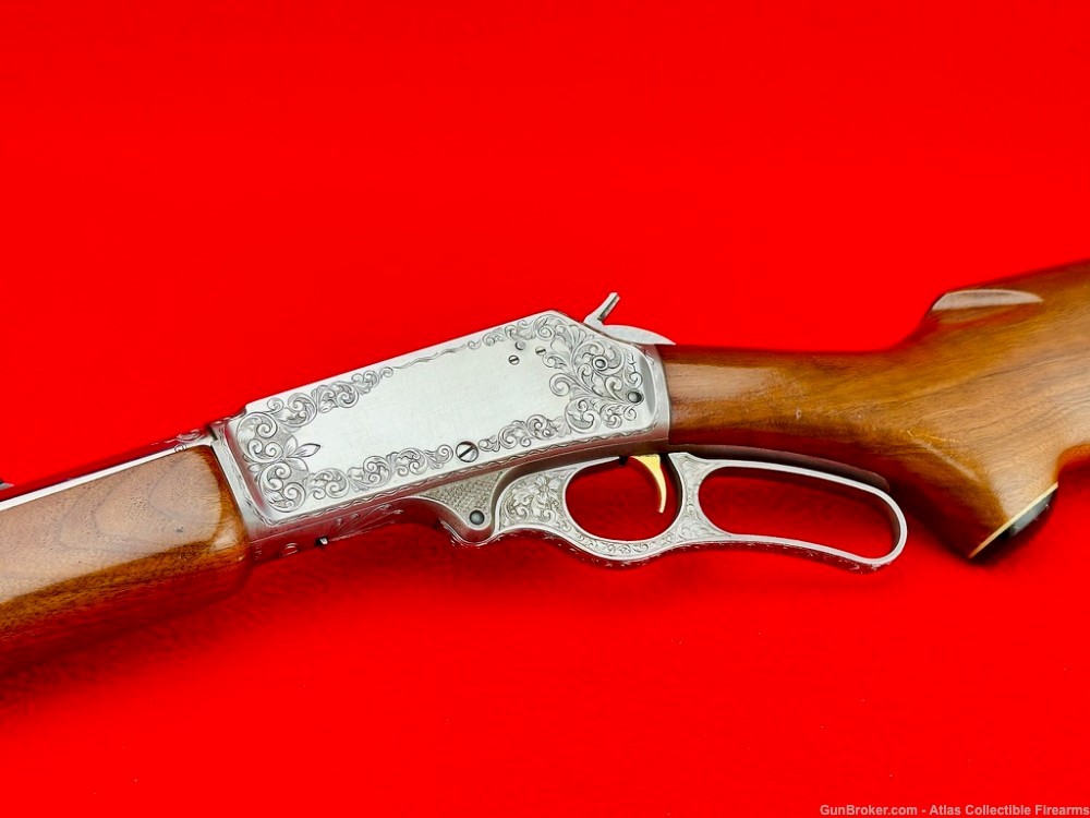 1977 "JM" Marlin 444S Stainless .444 Marlin 22" - INCREDIBLE HAND ENGRAVING-img-15