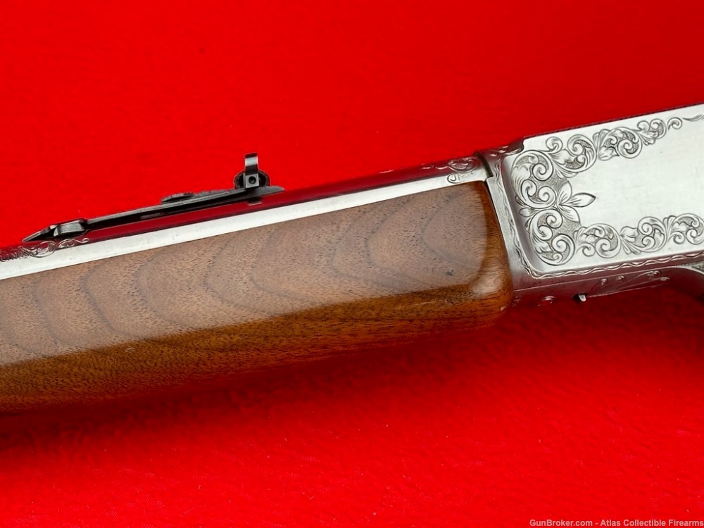 1977 "JM" Marlin 444S Stainless .444 Marlin 22" - INCREDIBLE HAND ENGRAVING-img-20