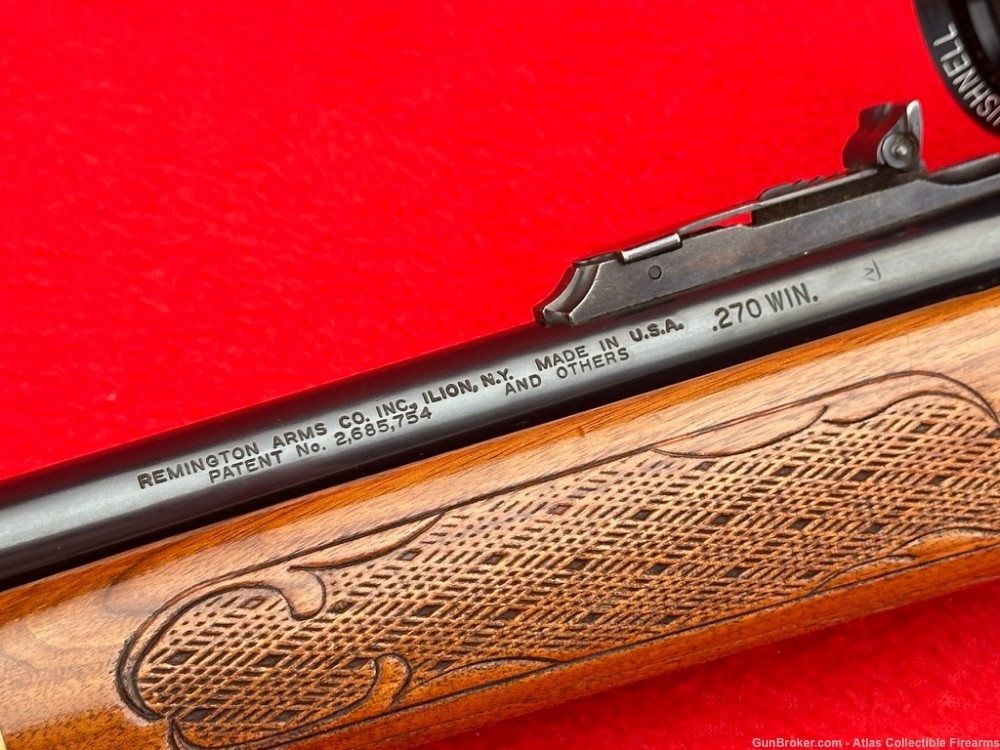 Early 1973 Remington Model 760 "Gamemaster" BDL Slide Action .270 WIN 22"-img-9