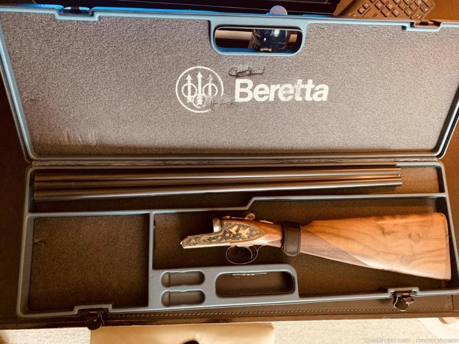  Beretta 471 EL Side By Side Shotgun-img-0
