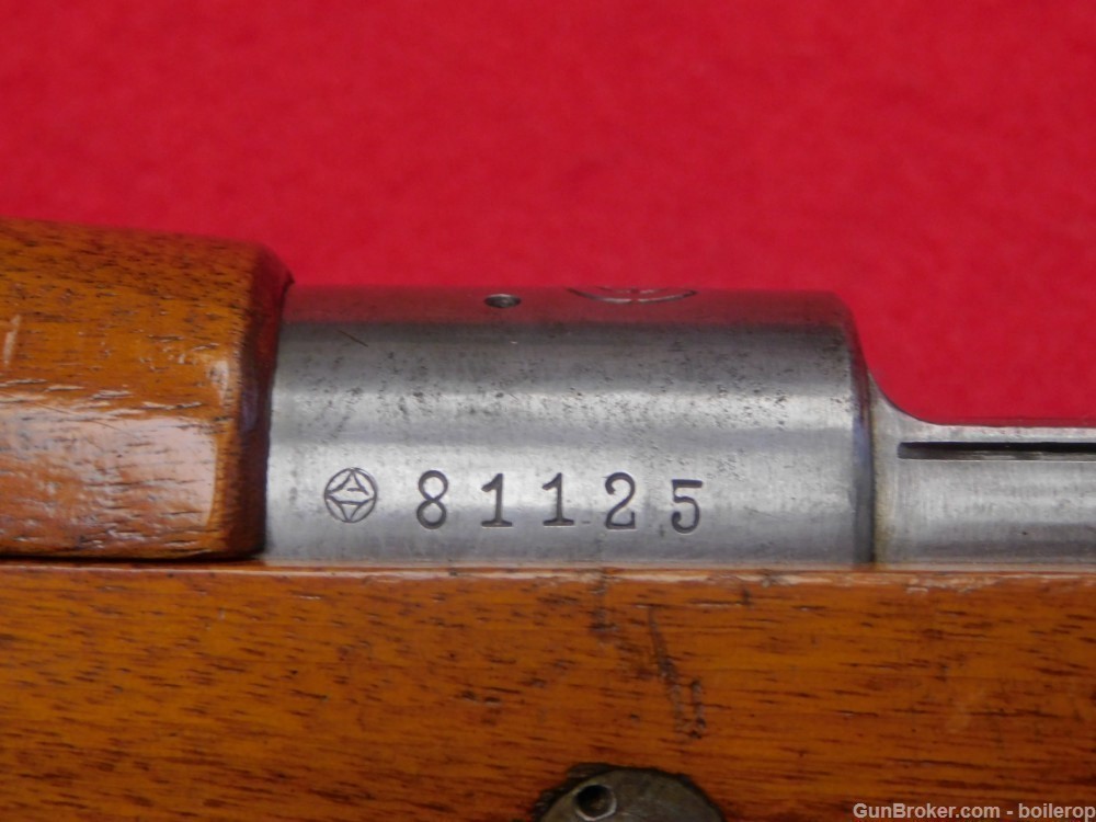 Extremely rare Mukden Type 13 Mauser. ALL Matching 80% WW2 arisaka type 99 -img-3