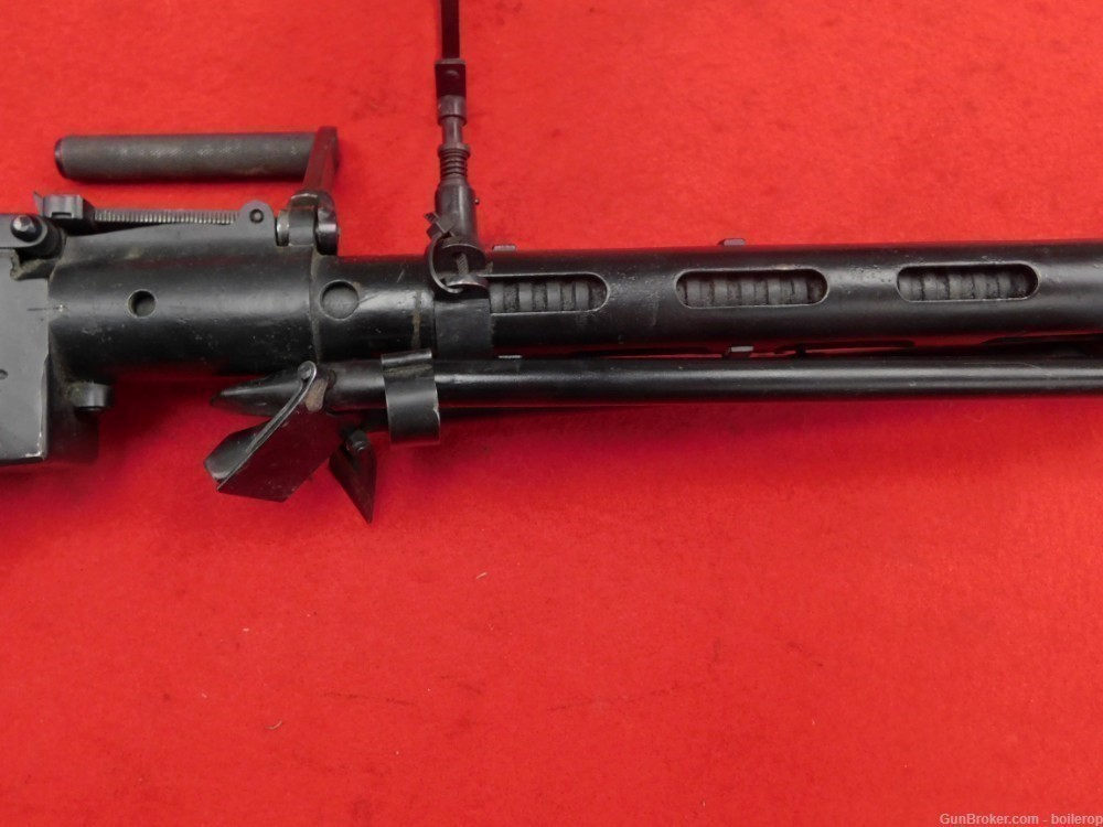 Very Nice Scarce Dummy Madsen Light Machine gun, With extras maxim mg42 -img-12
