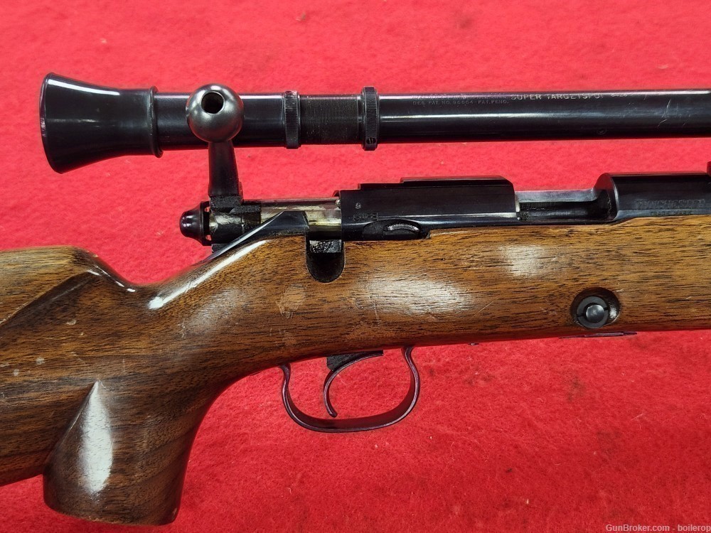 Winchester 52C .22lr Target rifle w/ Lyman Super Targetspot scope, nice!-img-56