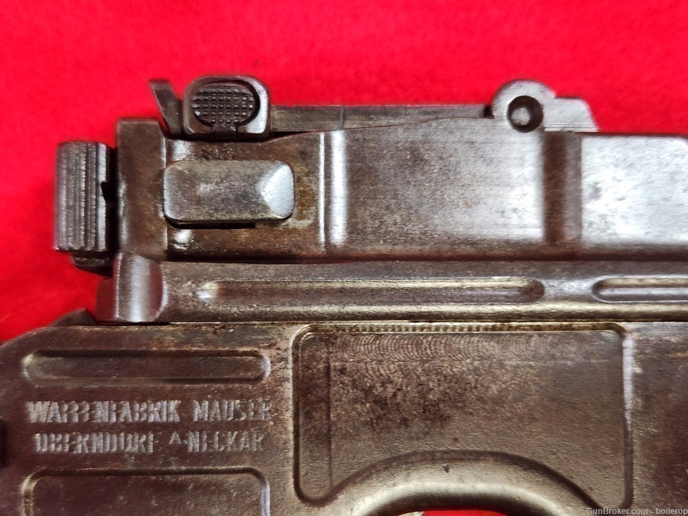 German, C96 Bolo Mauser, 7.63 Mauser, import marked broomhandle-img-14
