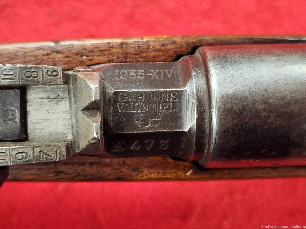 Very nice 1935 Italian M38 Carcano carbine 6.5  Carcano scarce WW2 -img-50
