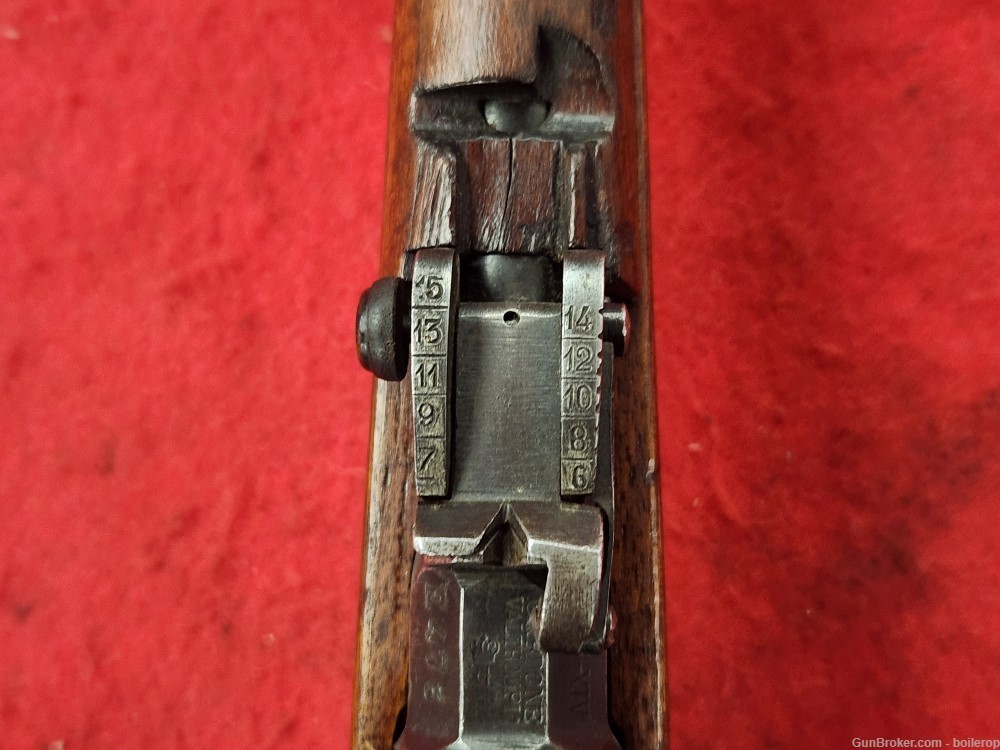 Very nice 1935 Italian M38 Carcano carbine 6.5  Carcano scarce WW2 -img-19
