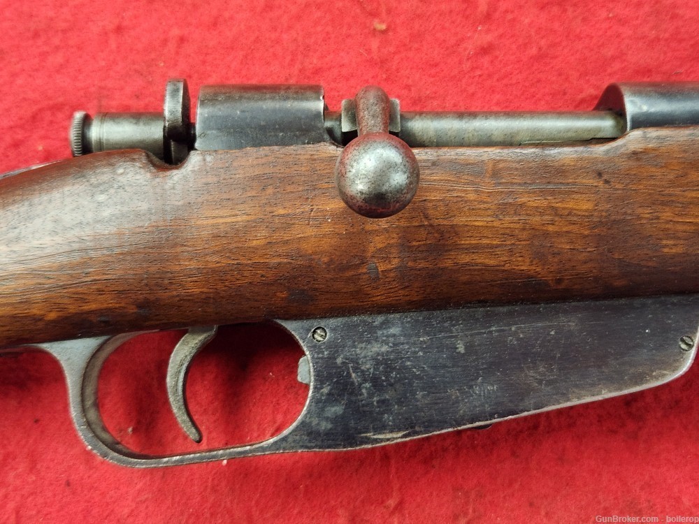 Very nice 1935 Italian M38 Carcano carbine 6.5  Carcano scarce WW2 -img-4