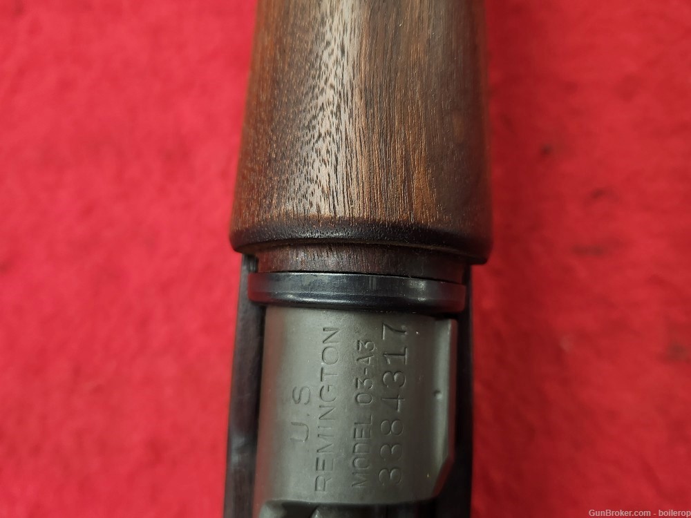 US WW2 Remington 1903A3 Rifle, 30-06 30 Cal, Springfield-img-26