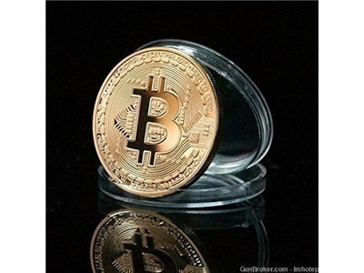 Bitcoin Commemorative Collectible Coin Penny