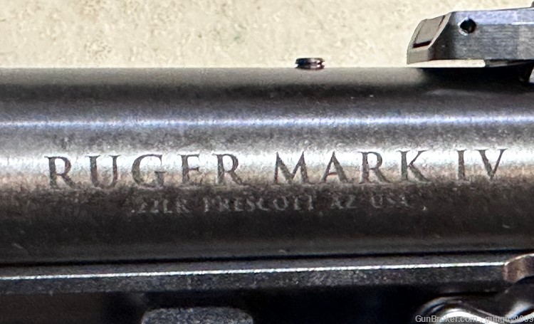 No ReSeRvE Ruger Mark IV Target 22LR 10" 10+1 22 LR 40173 Blued NEW-img-7
