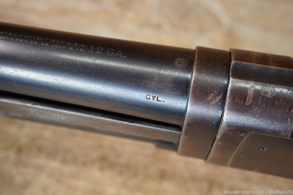 Winchester Model 1897 BRUSH GUN 12 ga 26" CYL choke nice original C&R 97 -img-40