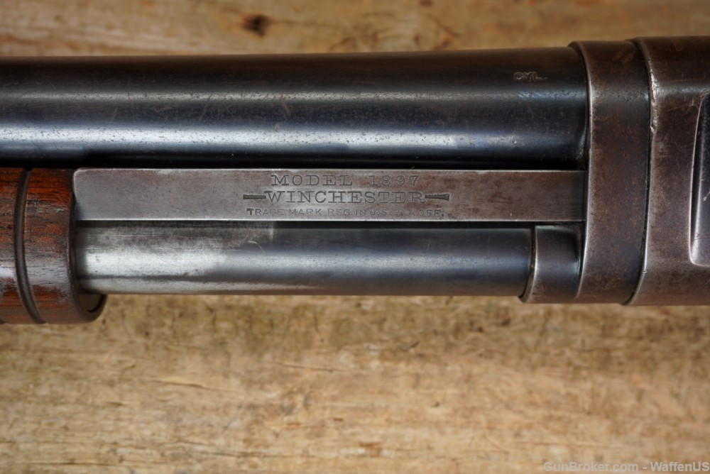 Winchester Model 1897 BRUSH GUN 12 ga 26" CYL choke nice original C&R 97 -img-25