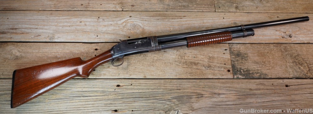 Winchester Model 1897 BRUSH GUN 12 ga 26" CYL choke nice original C&R 97 -img-68