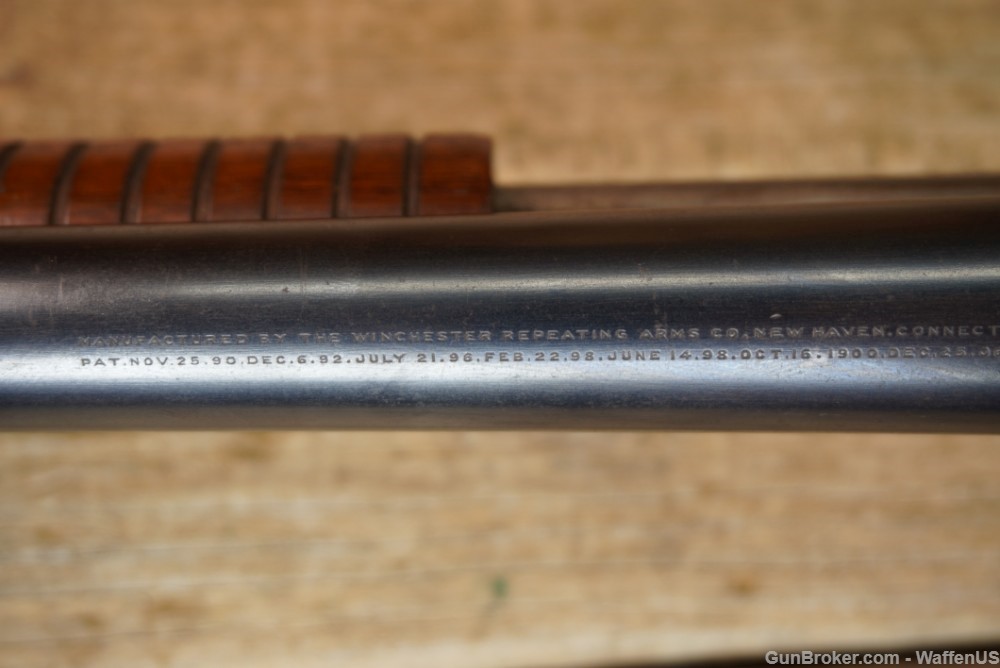 Winchester Model 1897 BRUSH GUN 12 ga 26" CYL choke nice original C&R 97 -img-44