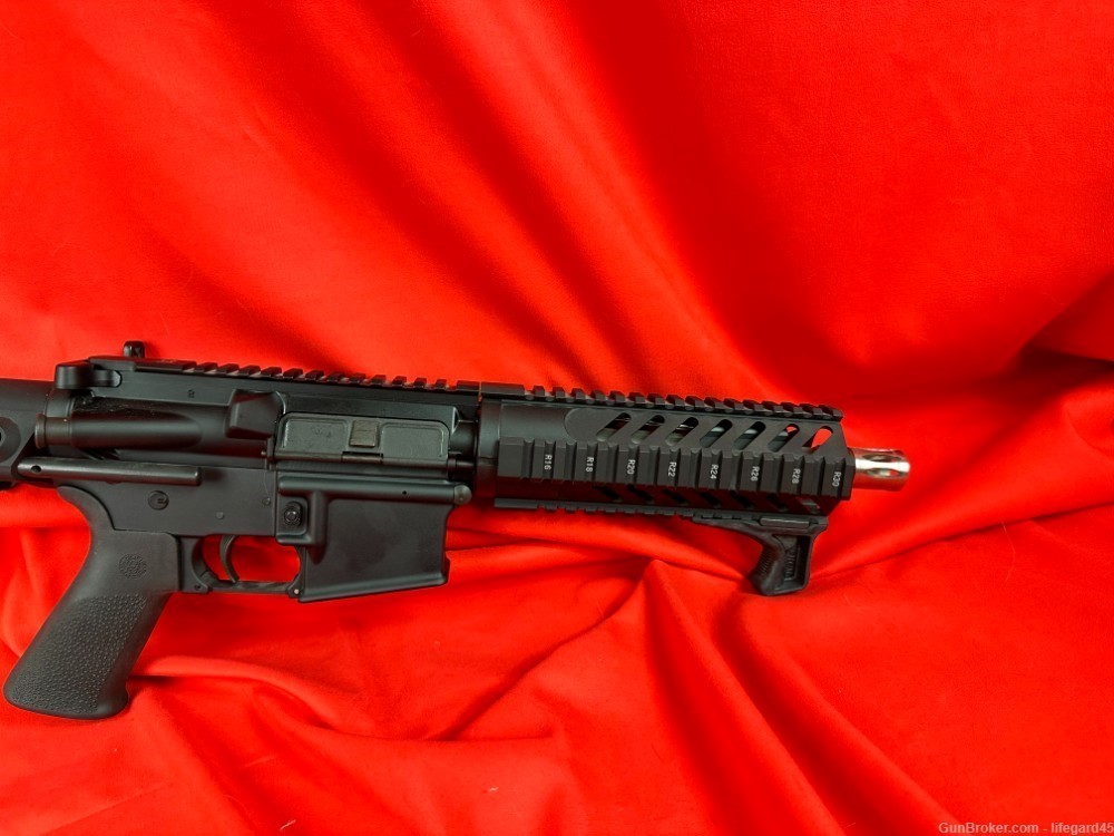  AR15 Pistol Custom Upper. 7.5" SS Barrel and FH, Hogue grip, NIB 5.56-img-7
