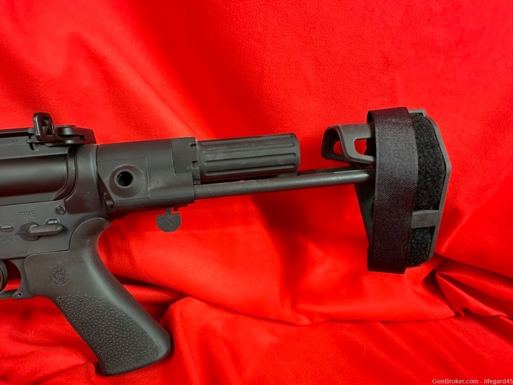  AR15 Pistol Custom Upper. 7.5" SS Barrel and FH, Hogue grip, NIB 5.56-img-2
