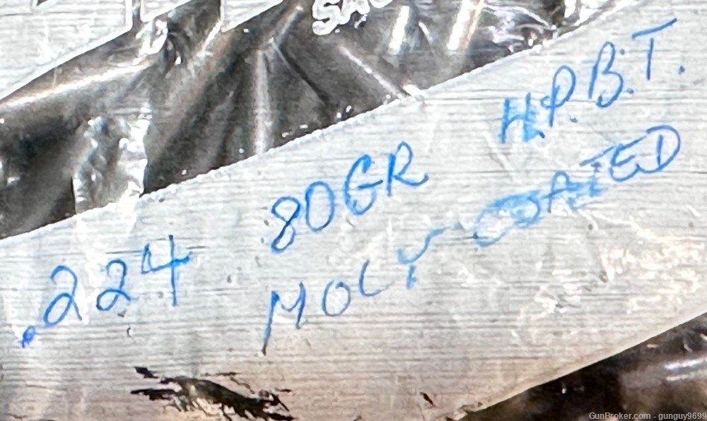 No ReSeRvE (310) .224 80-gr HPBT Moly Coated Reloading Bullets-img-4