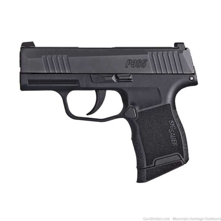 Sig Sauer P365 365 9mm Pistol 3.1" 10+1RD 365-9-BXR3 No Reserve! -img-1