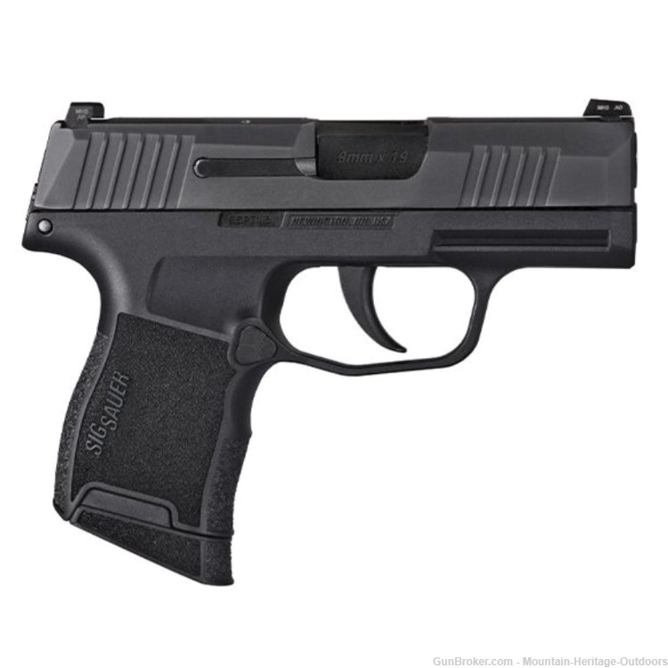 Sig Sauer P365 365 9mm Pistol 3.1" 10+1RD 365-9-BXR3 No Reserve! -img-0