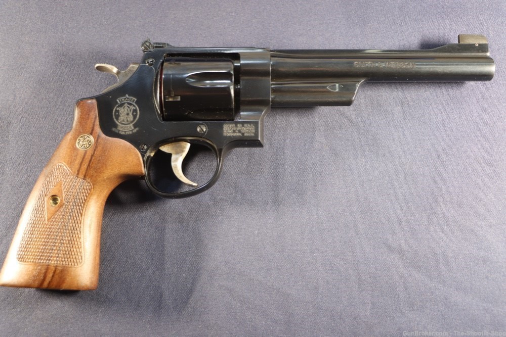 Smith & Wesson Model 25 Revolver 45 COLT 6.5" 6RD 150256 45LC Classic Blue -img-15
