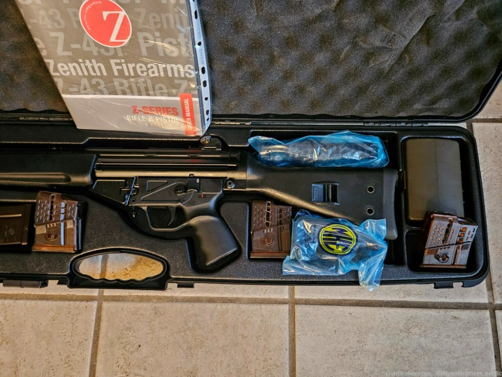 ZENITH FIREARMS Z43 16" RIFLE #2 0F 15 EVER IMPORTED UNICORN!!-img-22