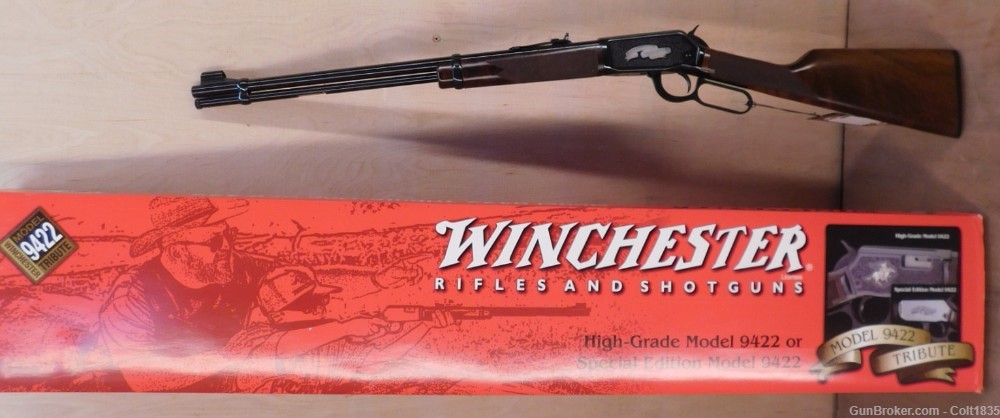 Winchester 9422 M High Grade Tribute Rifle .22 Magnum WMR 2005 Very Limited-img-0