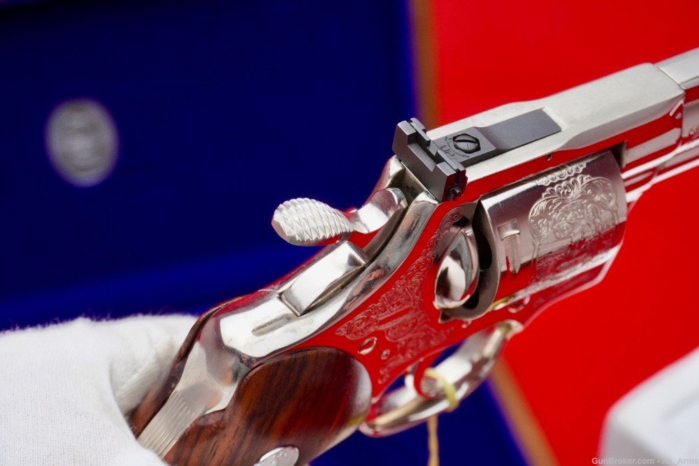 ULTRA RARE 1979 Colt Python 6" Nickel .357 Mag *FACTORY ENGRAVED SNAKE*-img-14