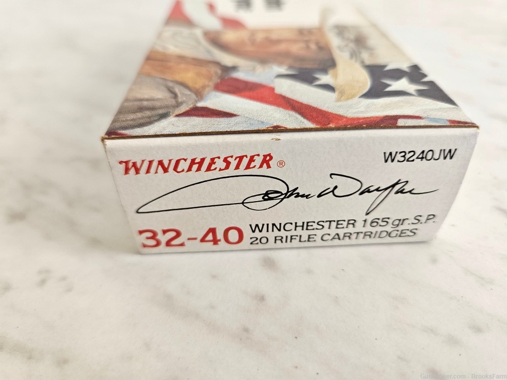 Vintage John Wayne Winchester 32-40 Collector Ammo 20 Rounds-img-5
