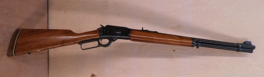 Marlin Model 1894 .44 Magnum Rifle 1983 Vintage JM Marlin Proof Stamp NICE!-img-0